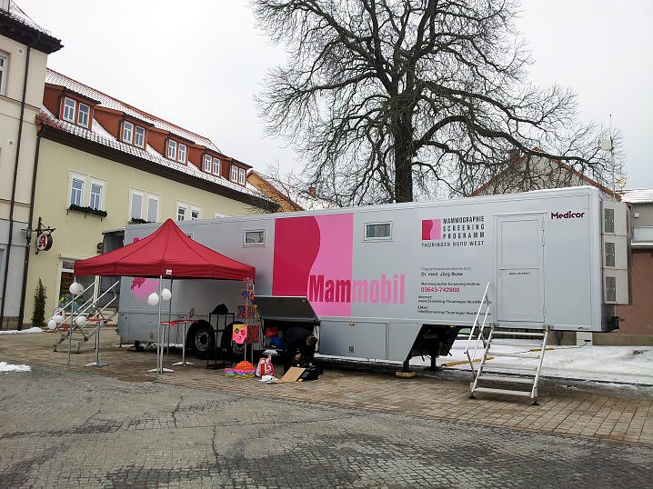 Bild: Mammobil wieder in Bad Frankenhausen