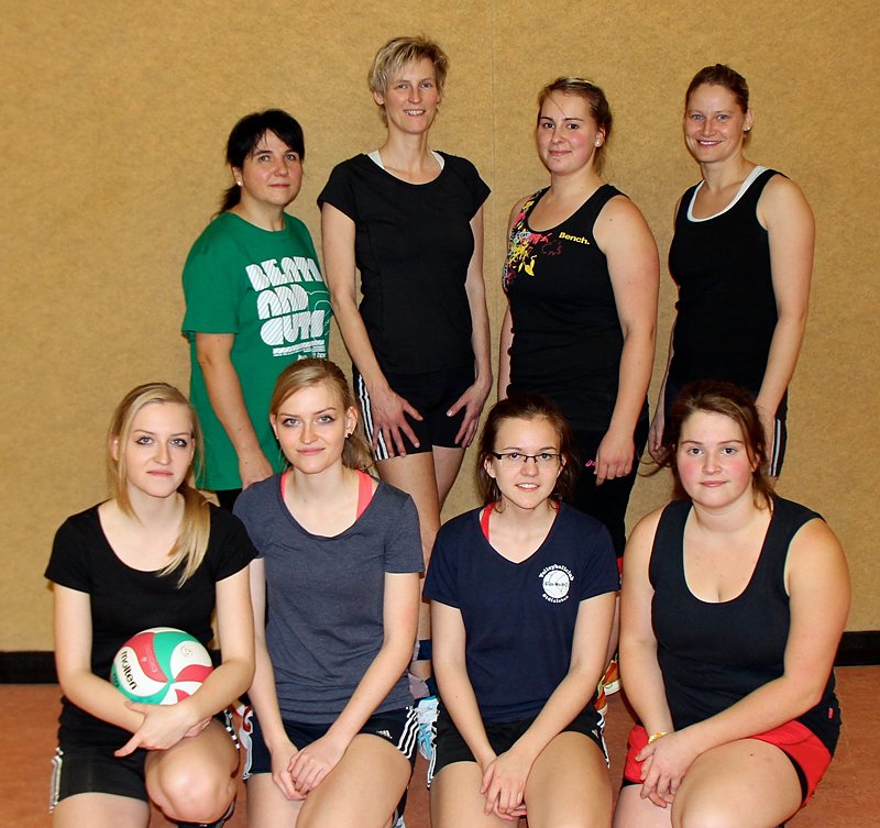 Bild: Aus der  Volleyball-Kreisklasse der Frauen