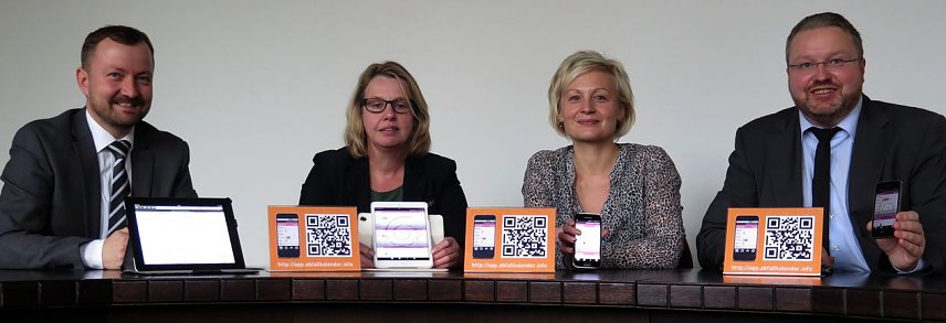 Bild: Neue Abfall-App  in Nordhausen vorgestellt