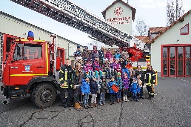 Bild: Zu Besuch bei der Feuerwehr