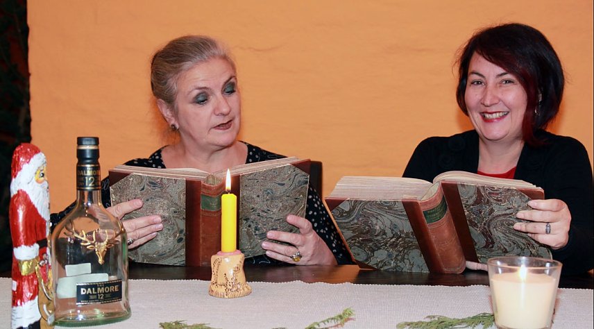 Bild: Weihnachtslesung im Kunsthaus