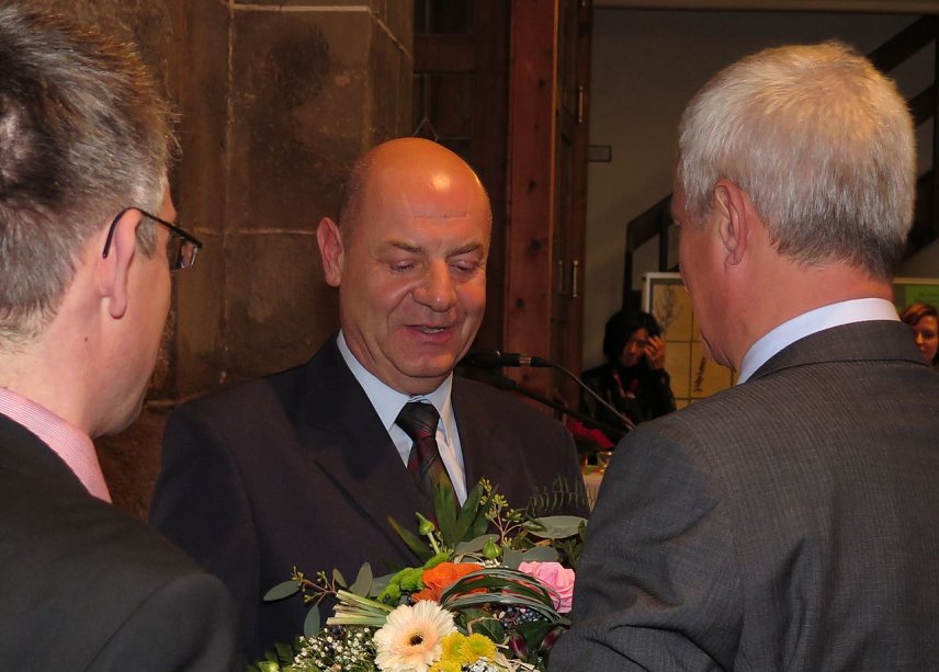 Bild: &Ouml;kumenpreis an Ernst Scholze