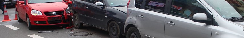 Bild: Unfall auf der Rautenstra&szlig;e