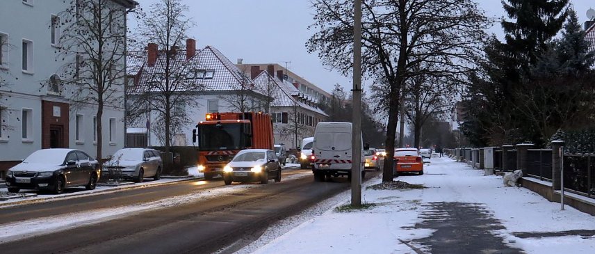 Bild: Keine Probleme auf den Stra&szlig;en in Nordhausen