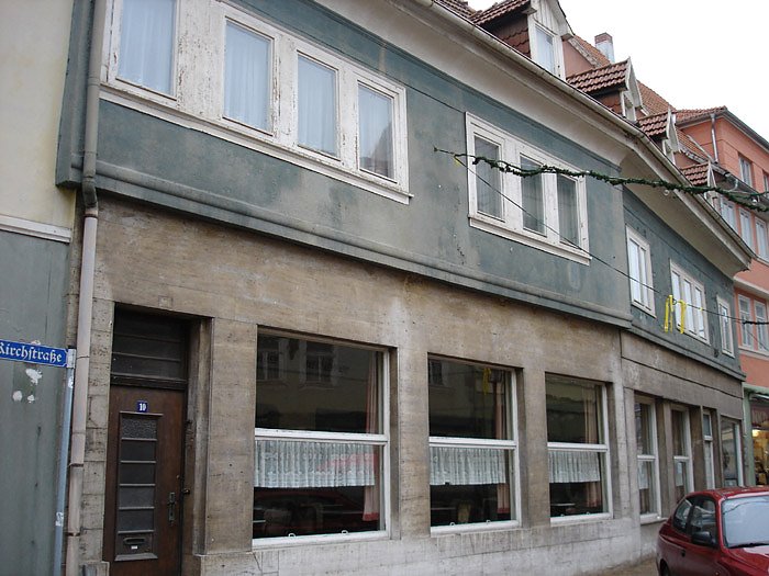 Bild: ehemaliges Cafe Pille Sondershausen