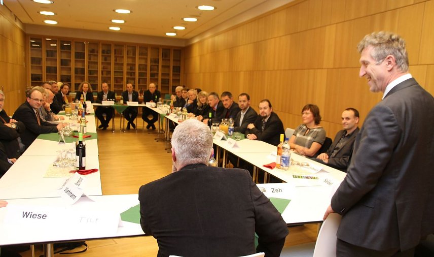 Bild: Treffen mit Professoren
