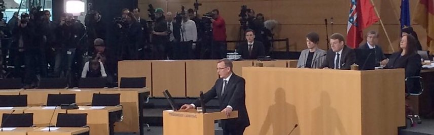 Bild: Ramelow redet