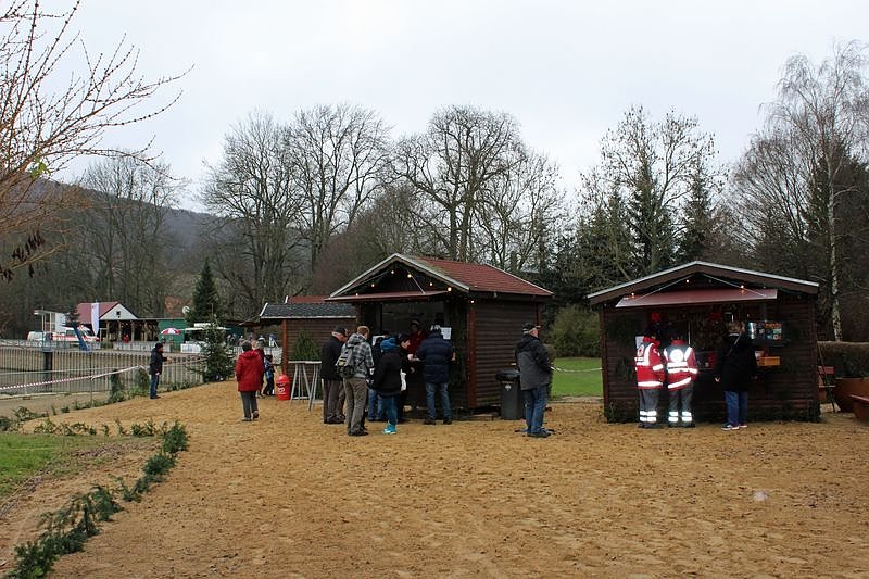Bild: Premiere am Bebraer Teich