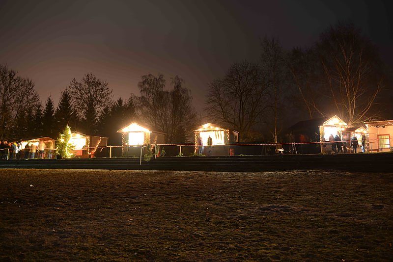 Bild: Weihnachtsromantik am Teich
