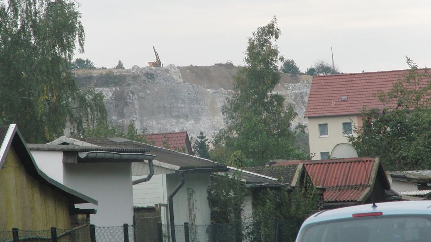 Bild: Blick vom Autohaus Schabacker