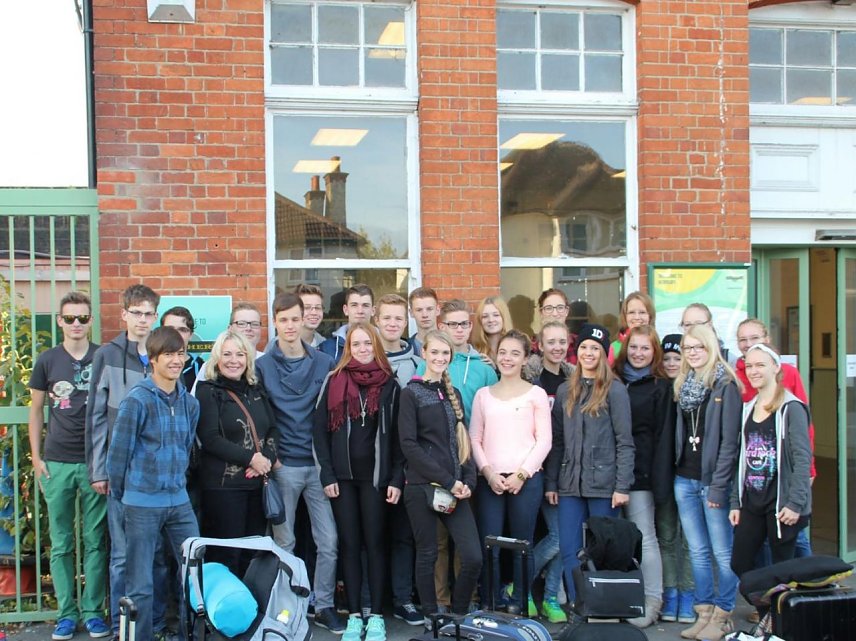 Bild: Die Sch&uuml;ler des Schiller Gymnasiums Bleicherode erkundeten die Londoner City
