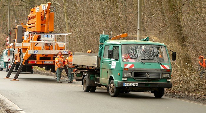Bild: Pflegearbeiten
