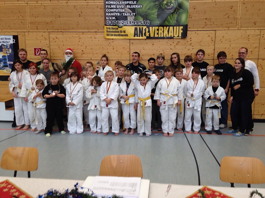 Bild: Zum 22. mal lud die Sport- und Kampfkunstakademie Nordhausen zum Weihnachtsturnier