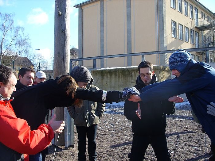 Bild: Zu Besuch bei Freunden