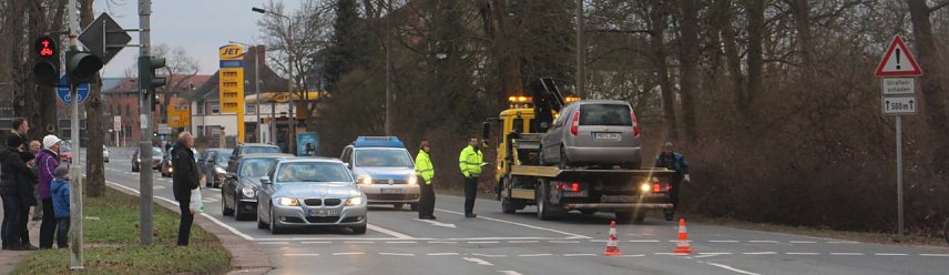 Bild: tragischer Unfall in der Parkallee