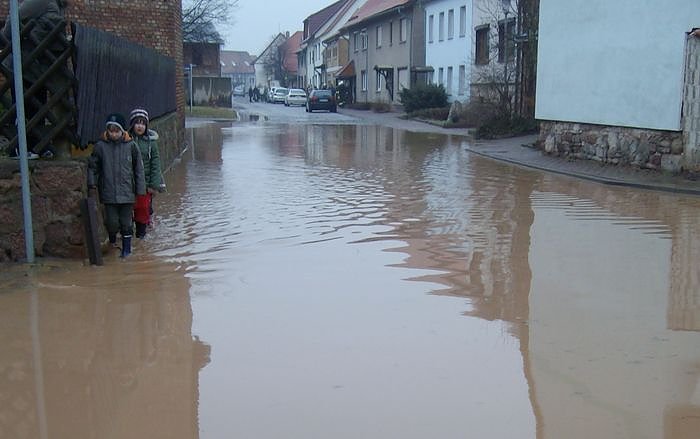 Bild: G&ouml;rsbach unter Wasser