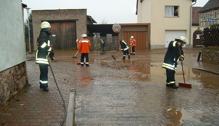 Bild: G&ouml;rsbach unter Wasser