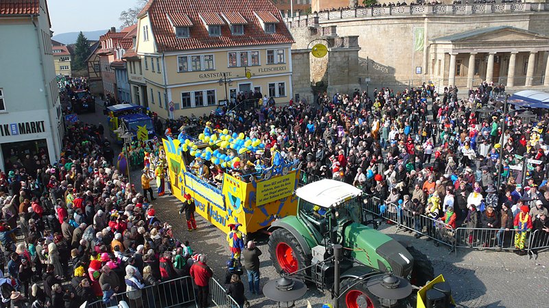 Bild: Rosenmontag in Sondershausen