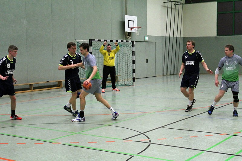 Bild: Bock beim Handball umgesto&szlig;en
