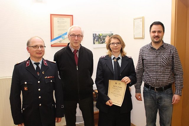 Bild: Sicherheitsbeauftragte Katrin Anhalt (3. v. l.)