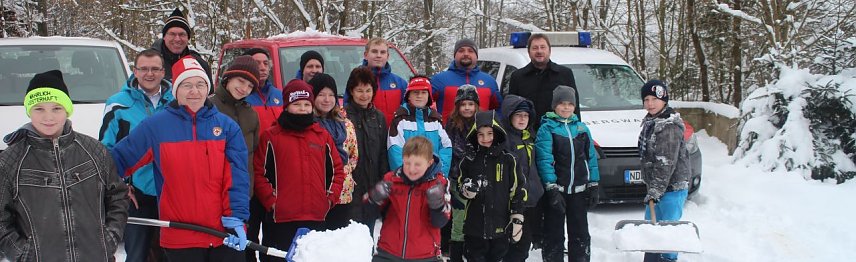 Bild: Zum vierten mal ist der Nachwuchs der Bergwacht S&uuml;dharz zum Wintercamp nach Rothes&uuml;tte gekommen