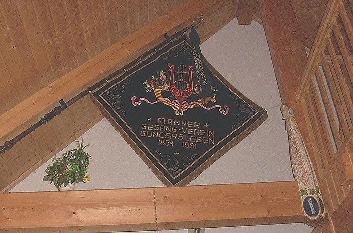 Bild: Fahne Gesangsverein