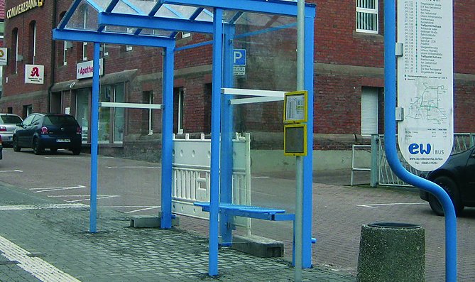 Bild: Bushaltestelle