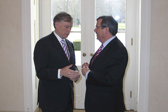 Bild: Horst K&ouml;hler und Peter Albach