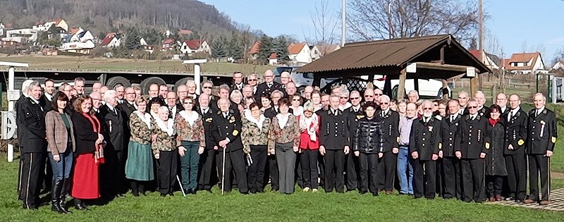 Bild: Erfolgreiches Jahr bei Bergmannsverein
