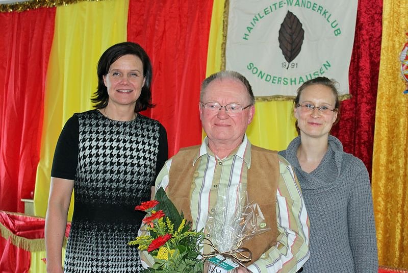 Bild: F&uuml;hrungswechsel beim Hainleite-Wanderklub