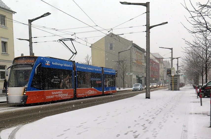 Bild: Am Vormittag in Nordhausen