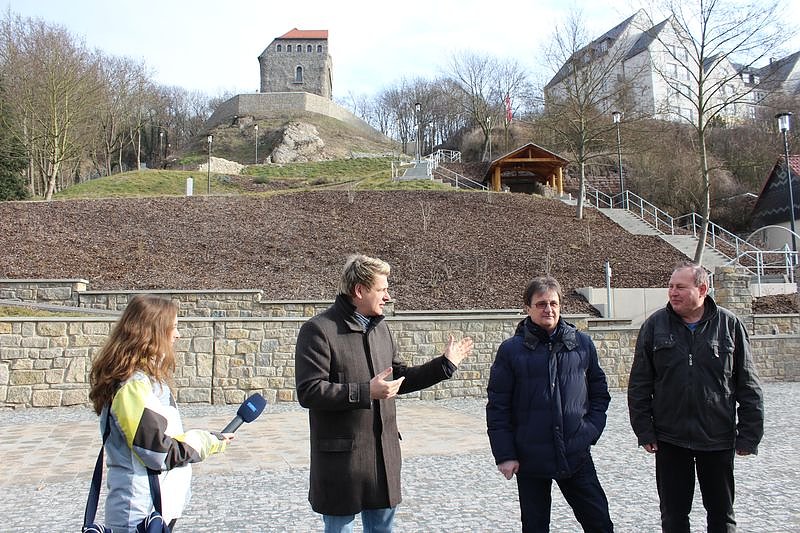 Bild: Neue Freifl&auml;che Kurpark &uuml;bergeben