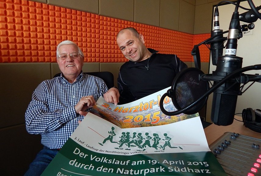Bild: Organisatoren im Interview