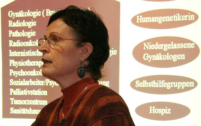 Bild: Vortrag zum Brustkrebs