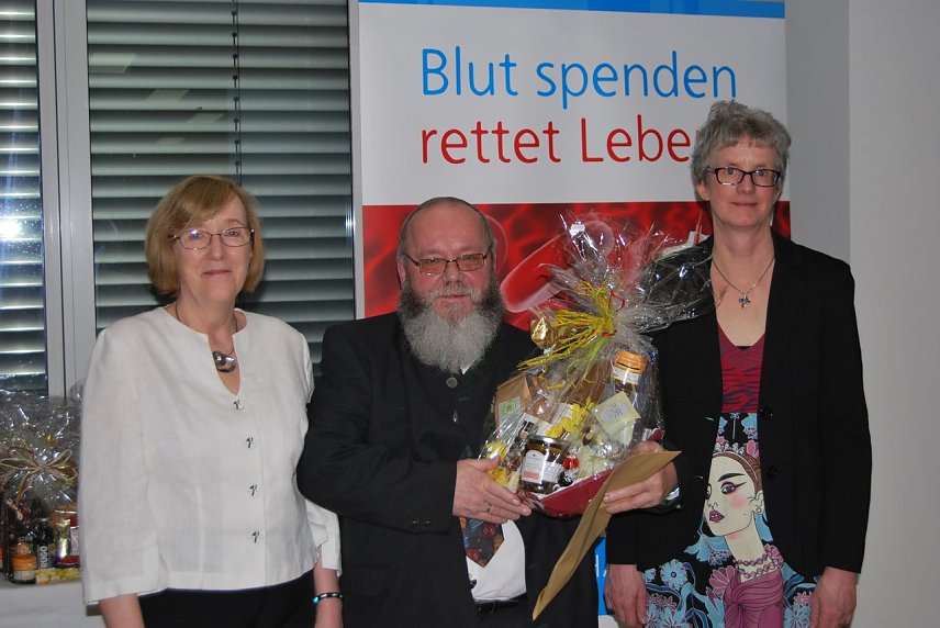 Bild: Blutspender geehrt