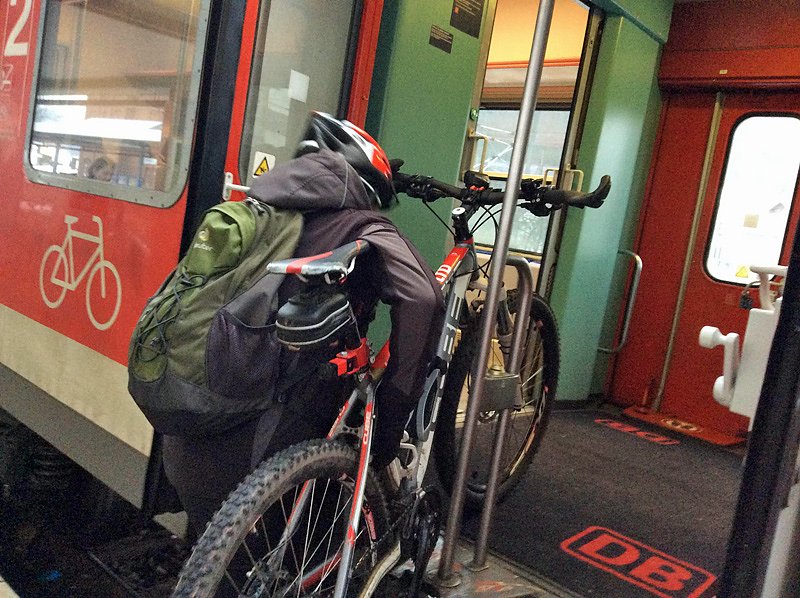 Bild: Fahrradmitnahme in Bus und Bahn