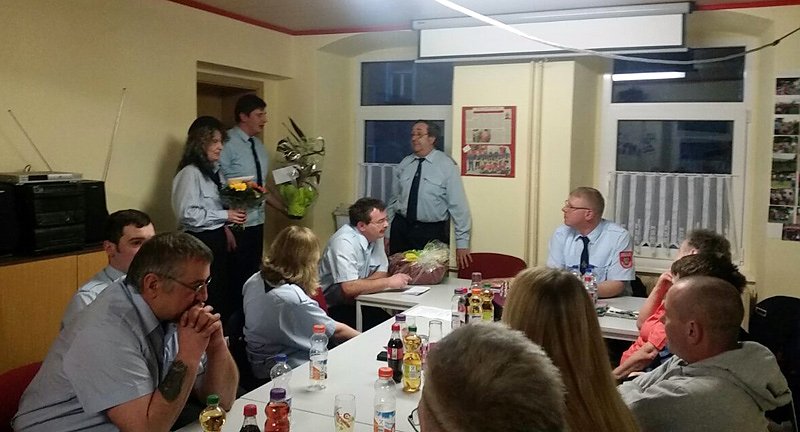 Bild: Verabschiedung des Wehrleiters
