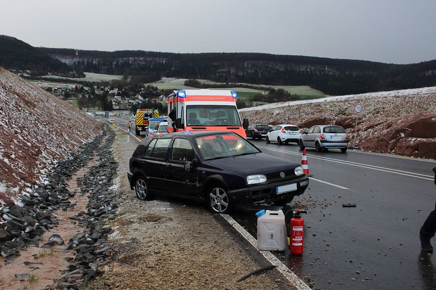Bild: Unfall auf Westspange