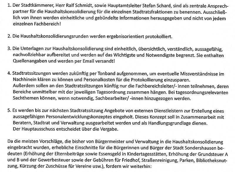 Bild: Interessen durchgesetzt