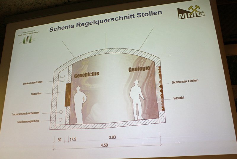 Bild: Tiefensee informiert sich &uuml;ber Geolift