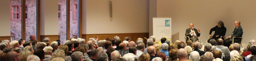 Bild: Was bleiben wird - Gregor Gysi und Friedrich Schorlemmer reden im Nordh&auml;user Ratssaal