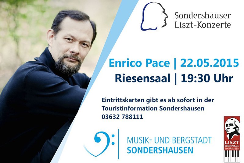 Bild: Enrico Pace zur Liszt-Biennale