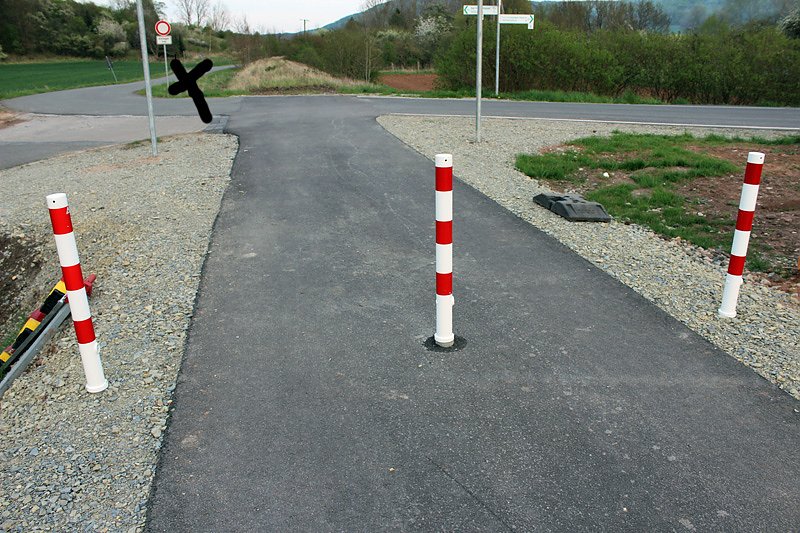 Bild: So bitte nicht!