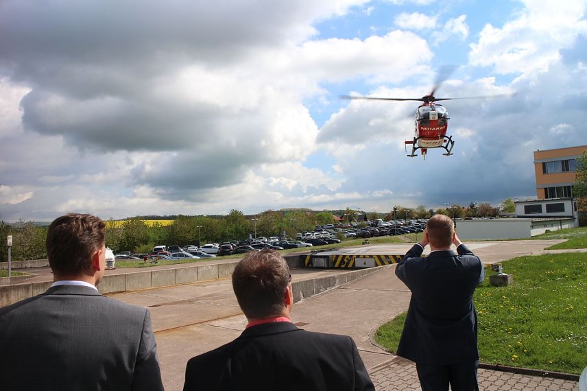 Bild: Christoph 37 hebt ab zum Einsatz