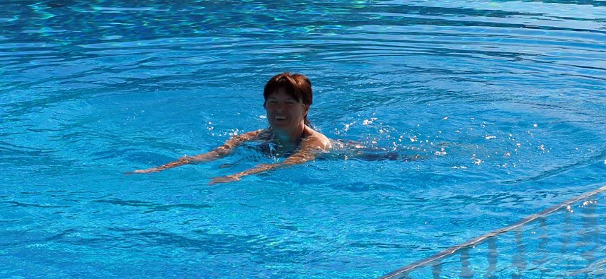 Bild: Anbaden im Bergbad Sondershausen
