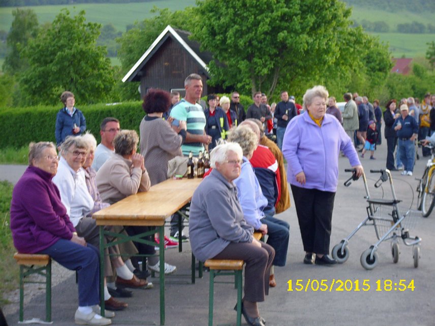 Bild: Maifeuer 2015 in Seehausen