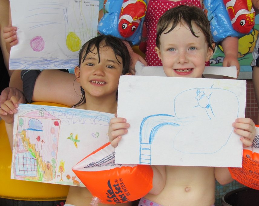 Bild: Kindertag im Badehaus Nordhausen