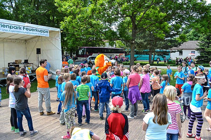 Bild: Kindertagsfest im KiEZ Ferienpark Feuerkuppe