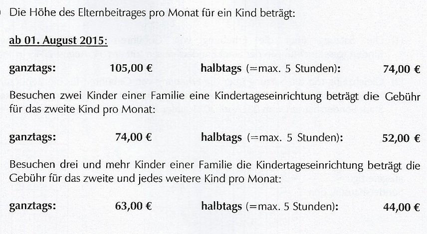 Bild: Beschluss &uuml;ber Geb&uuml;hrenerh&ouml;hung bei Kitas