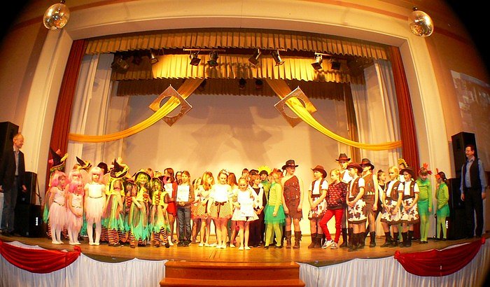 Bild: Showtanz in Bleicherode